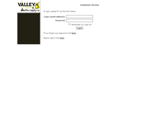 Tablet Screenshot of login.valleyjs.com